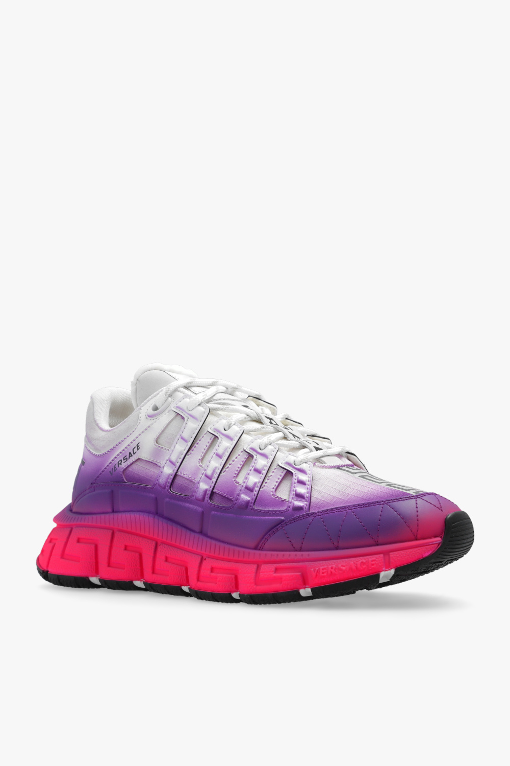 Purple versace hot sale sneakers